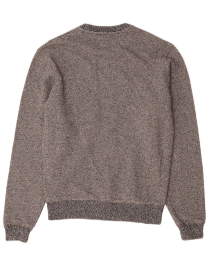 Jack Wills Herre grafisk sweatshirt Jumper XS Grå Flecked Bomuld