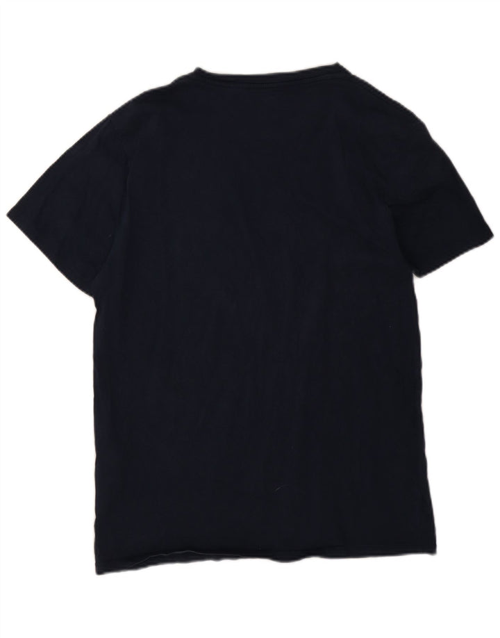 Levi's Herre grafisk T-shirt Top Medium Navyblå Bomuld
