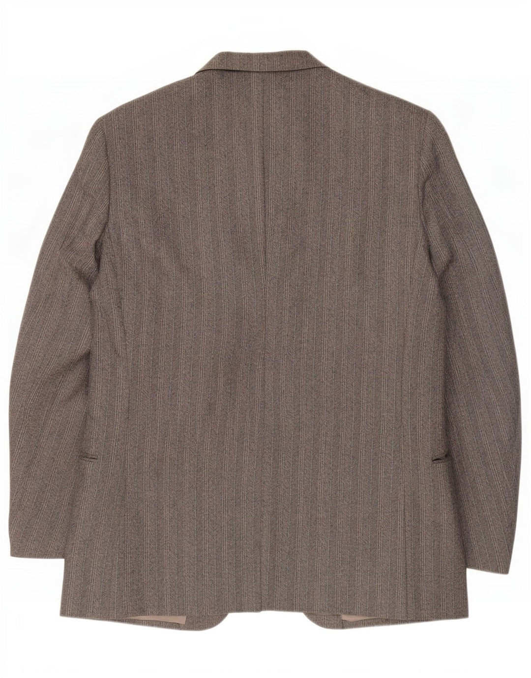 Valentino Herre 2 Button Blazer Jacket UK 38 Medium Grey Herringbone