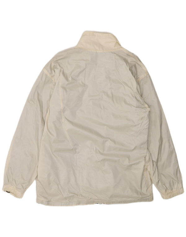 Burton Herre Snowboards Windbreaker Jacket UK 38 Medium White Colourblock