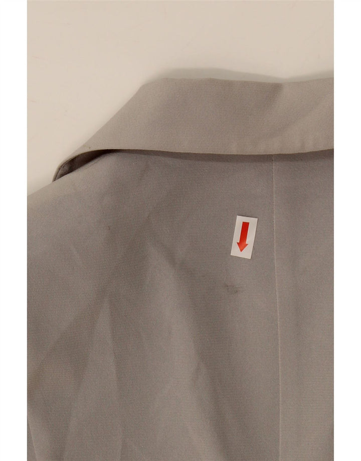 MARIO PUCCI CECCONI Womens Blazer Jacket IT 44 Medium Grey Colourblock Vintage Mario Pucci Cecconi and Second-Hand Mario Pucci Cecconi from Messina Hembry 