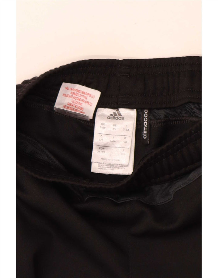 Adidas Boys Climacool Tracksuit Bukser 7-8 år Sort polyester