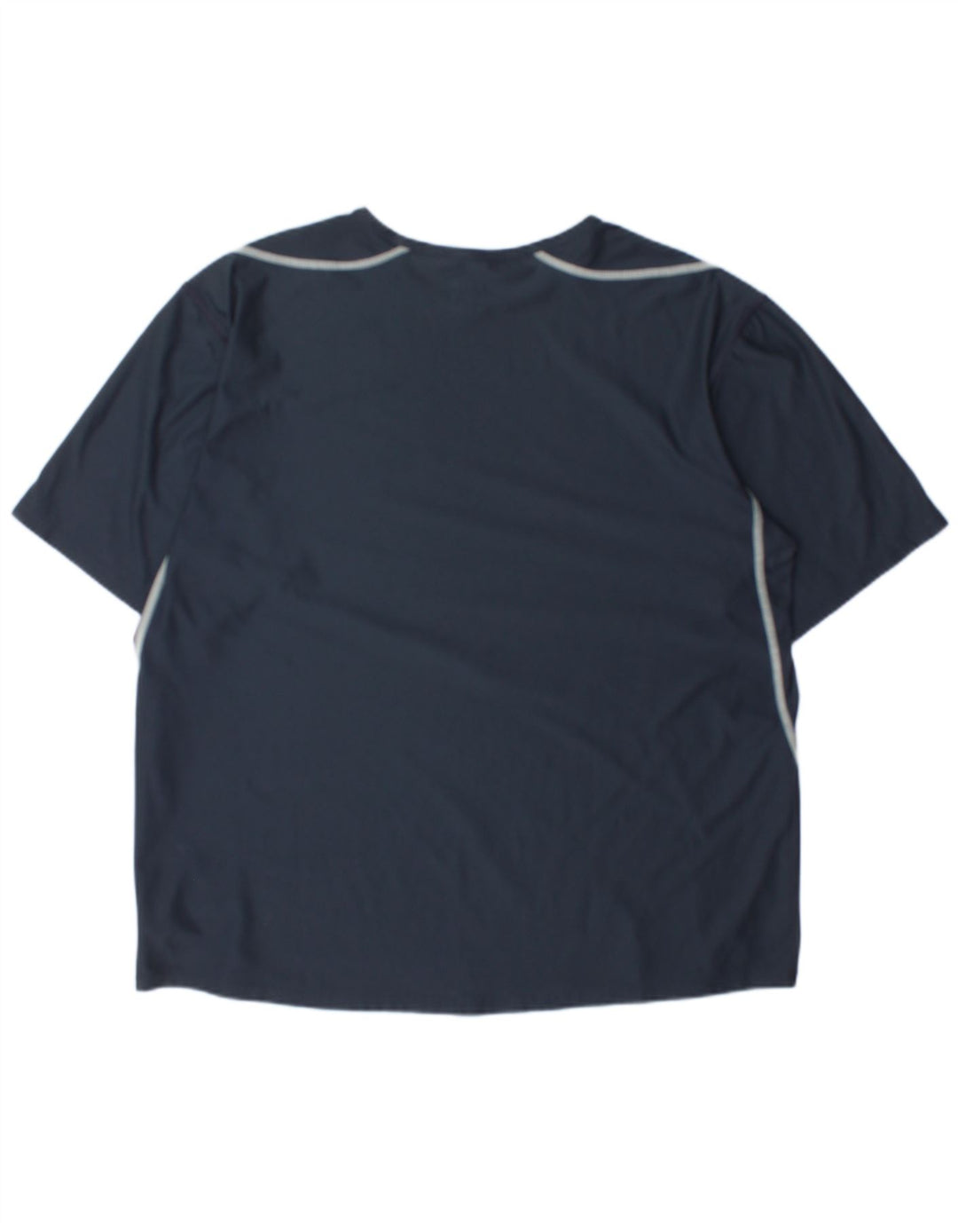 Nike T-shirt top til mænd UK 45/47 XL marineblå polyester