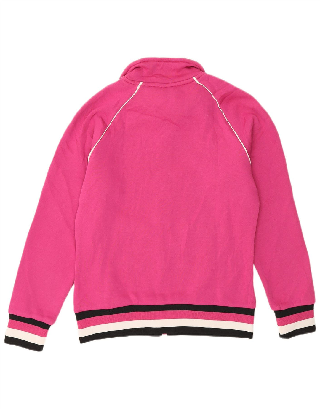 Umbro træningsdragt topjakke til kvinder UK 10 Small Pink Colourblock Polyester