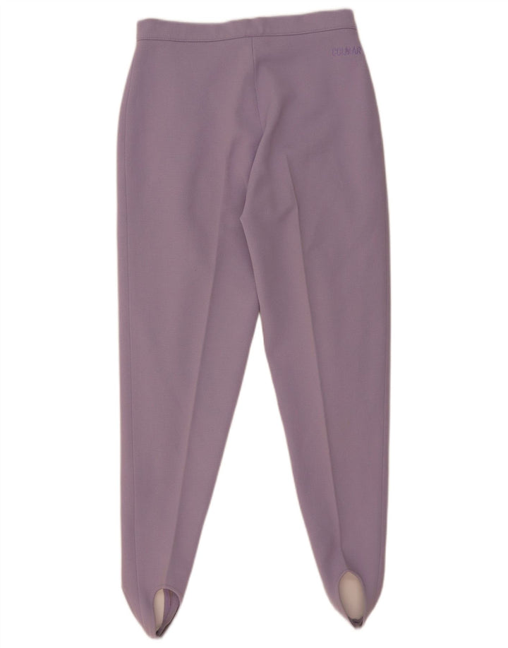 Colmar Dame Pegged Stigrup Trousers IT 44 Medium W26 L28 Lilla Polyamid