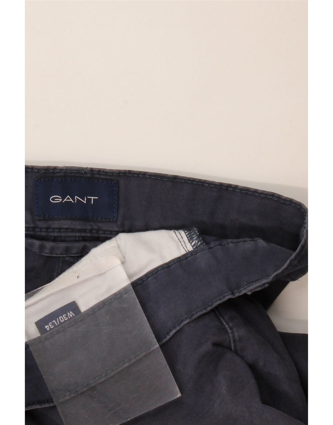 Gant Slim Casual Bukser til mænd W30 L34 Marineblå