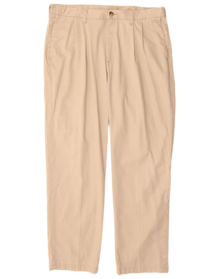 LEE Herre Pegged Chino Bukser W36 L32 Beige Bomuld