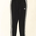 ADIDAS Womens Tracksuit Trousers UK 8 Small Black Polyester Vintage Adidas and Second-Hand Adidas from Messina Hembry 