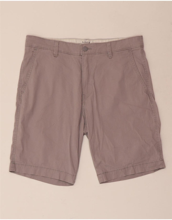 LEVI'S Chino Shorts til mænd W32 mellemgrå bomuld