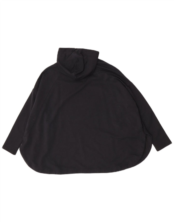 Puma Oversized hættetrøje til kvinder UK 12 Medium Sort