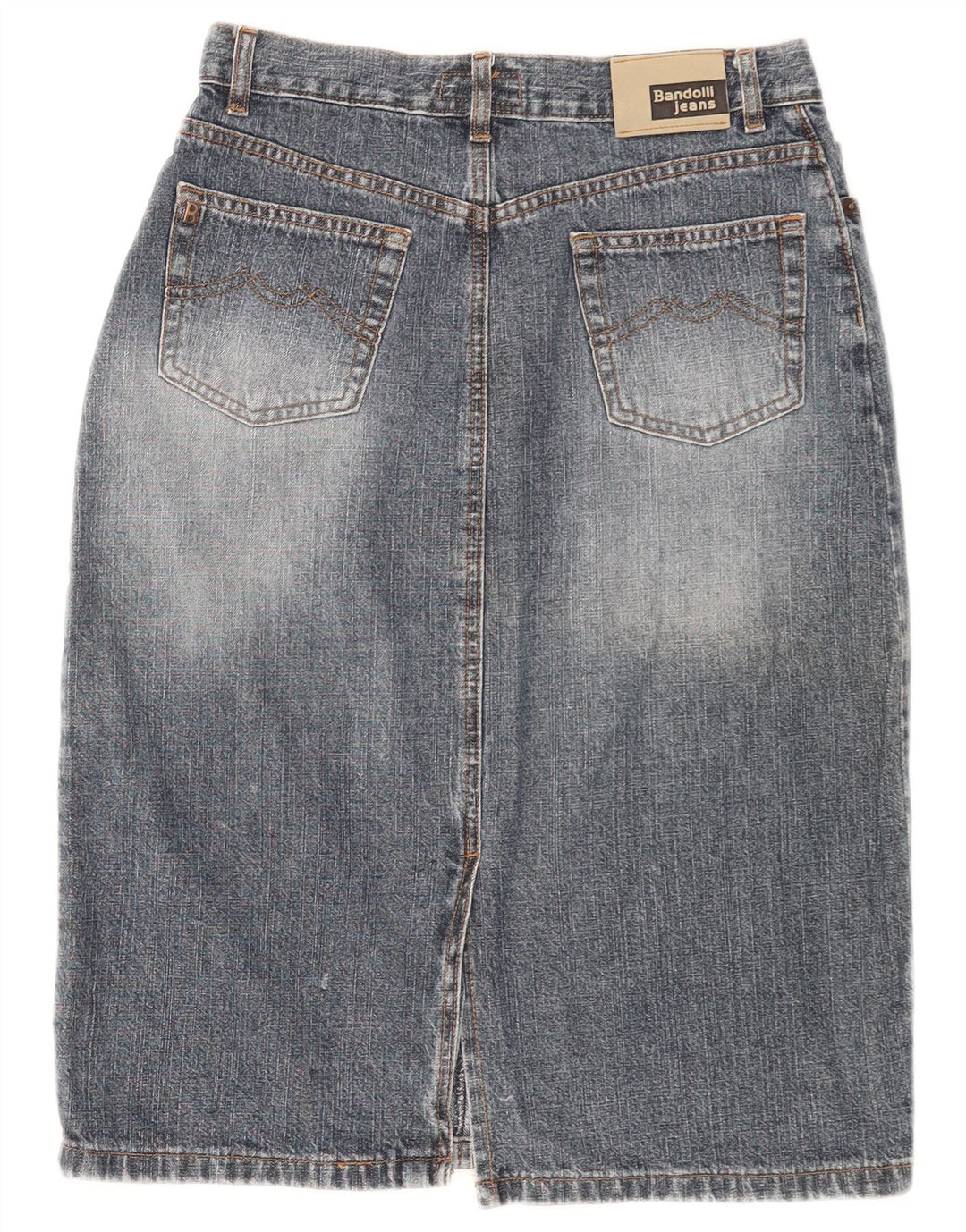 Bandolli Dame Denim Nederdel EU 40 Medium W26 Blå Bomuld