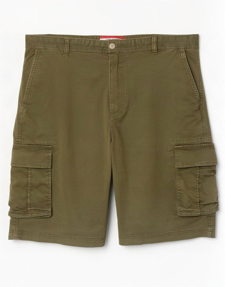 Tommy Hilfiger Herre Cargo Shorts W36 Large Khaki Bomuld
