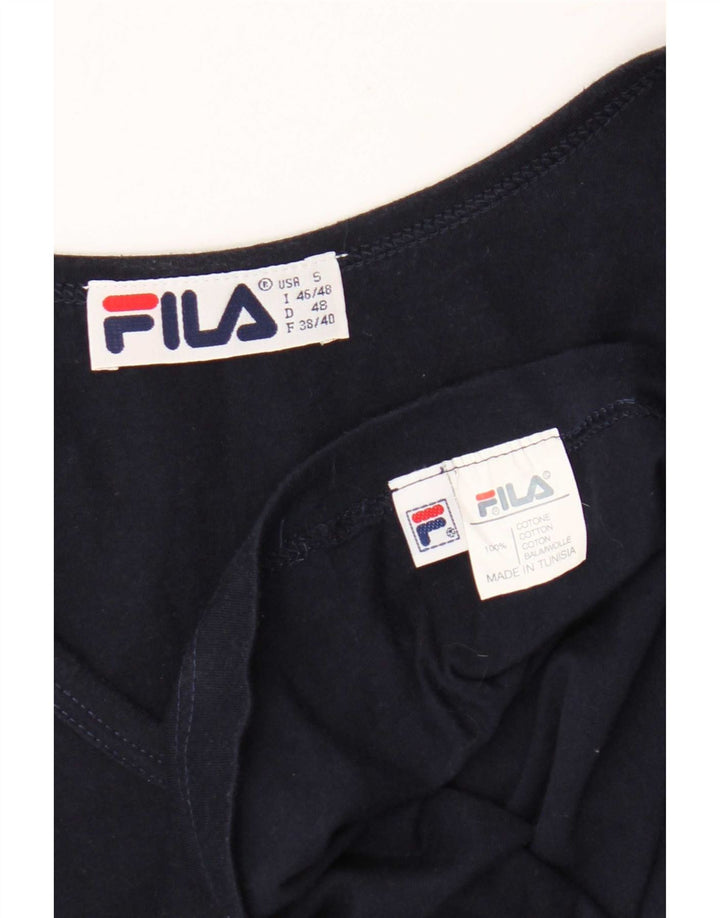 Fila Herrevest Top Lille Marineblå Bomuld