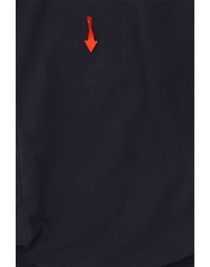 Calvin Klein Lige Chinobukser til mænd W36 L28 Marineblå nylon