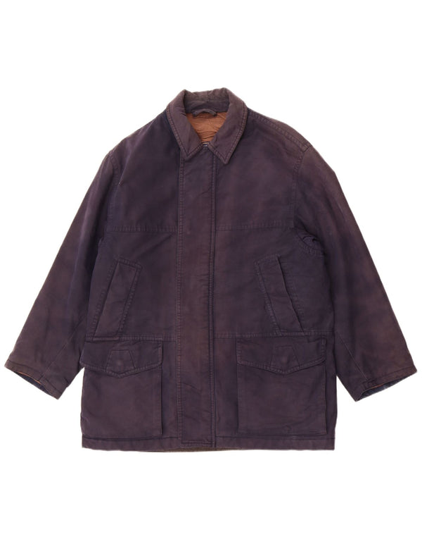 Trussardi Herre Utility Jacket IT 48 Medium Navy Blue
