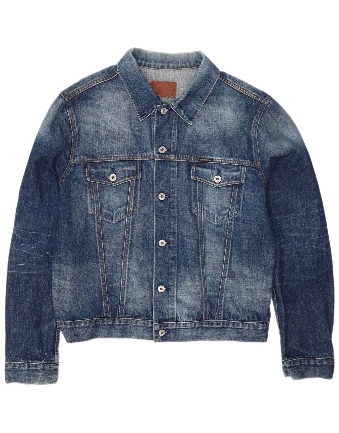 Energie Dame denimjakke UK 18 XL Blå Bomuld