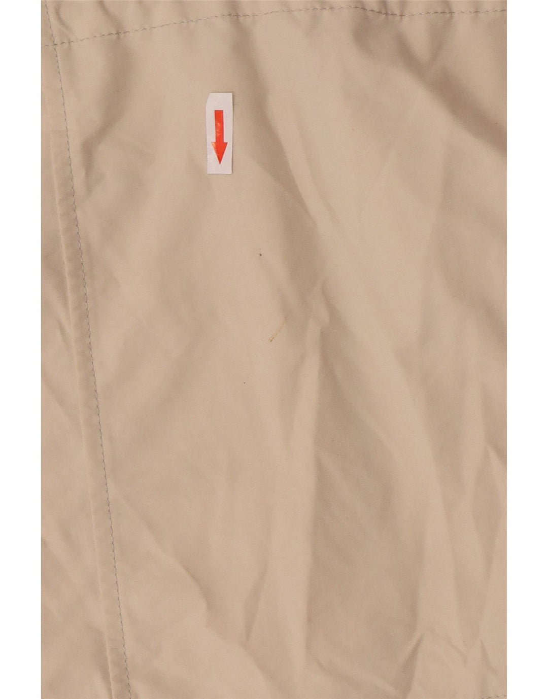 Fay Dame Ema Hooded Loose Fit Utility Jacket UK 14 Medium Beige Bomuld