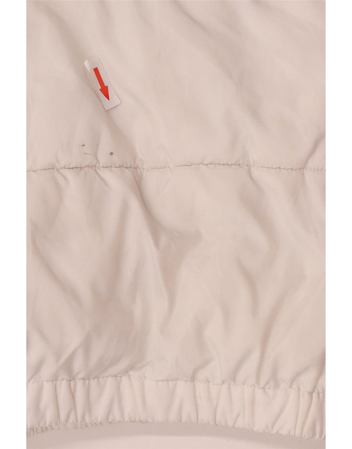Kappa herre polstret jakke UK 40 Large White Colourblock Polyester