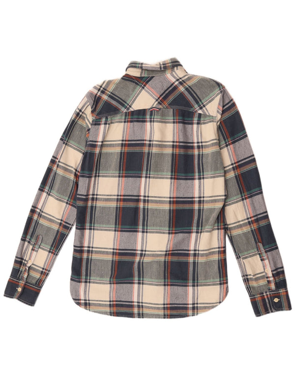 Tommy Hilfiger Herre Flanelskjorte Medium Flerfarvet Ternet Bomuld