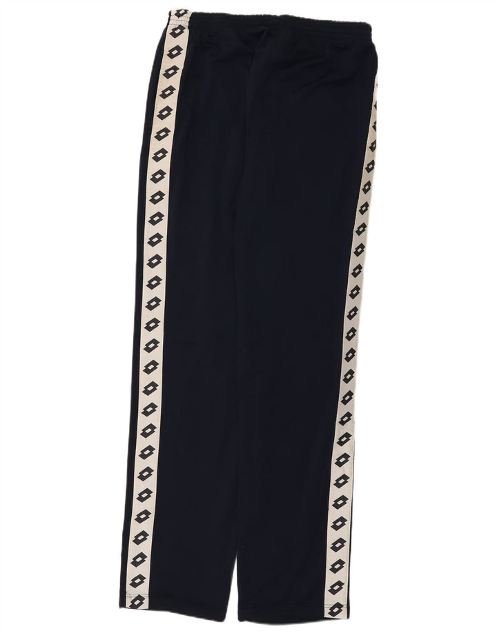 Lotto Herre grafisk træningsdragt Bukser Medium Navy Blue Colourblock