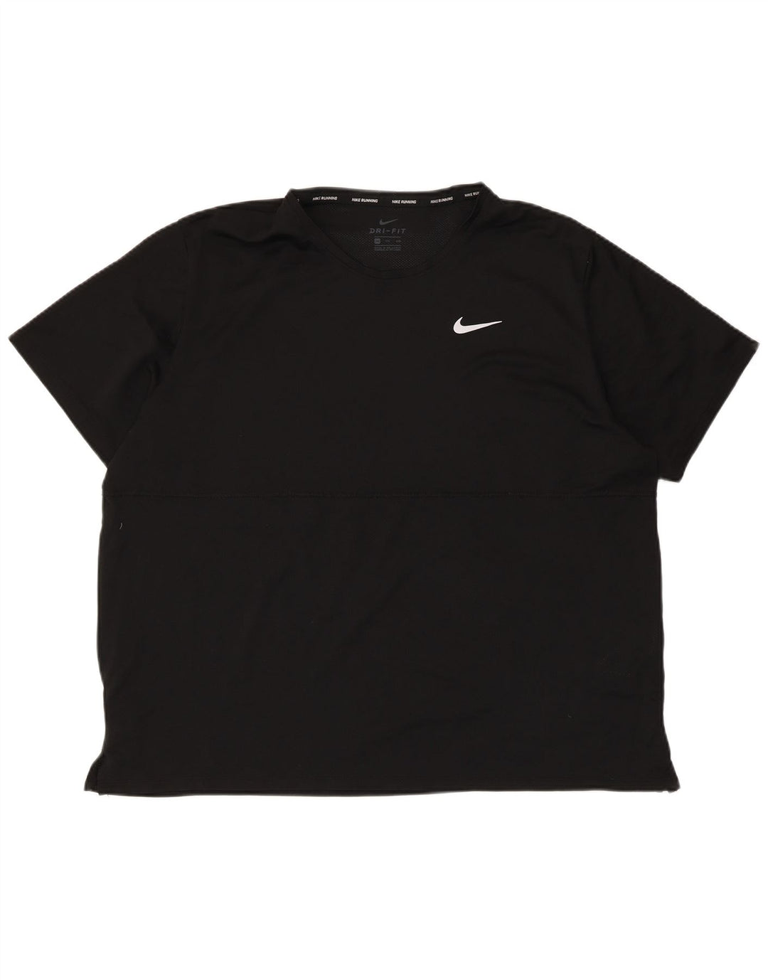 Nike herre Dri Fit T-shirt top 2XL sort polyester