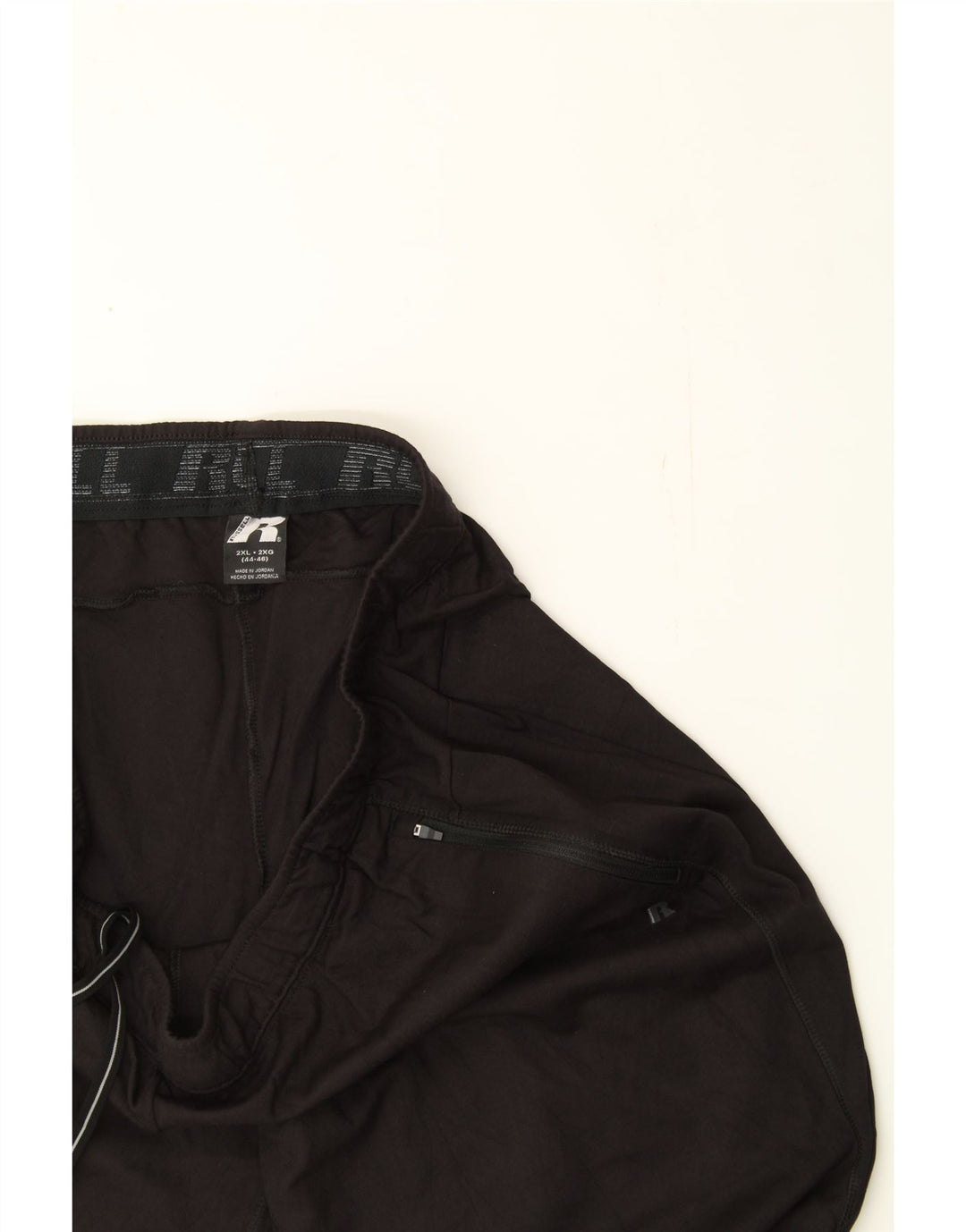 RUSSELL ATHLETIC Mens Tracksuit Trousers 2XL  Black Vintage Russell Athletic and Second-Hand Russell Athletic from Messina Hembry 