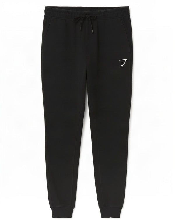Gymshark Dame træningsdragt Bukser Joggers UK 18 XL Navy Blue Cotton