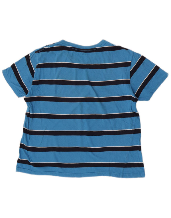 Tommy Hilfiger drenge T-shirt top 12-13 år mellemblå stribet bomuld