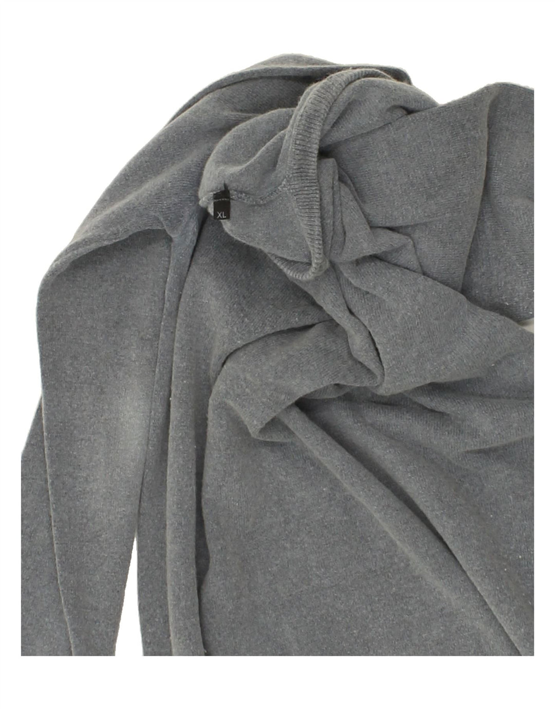 NORTH POLE Womens V-Neck Jumper Sweater XL Grey Vintage North Pole and Second-Hand North Pole from Messina Hembry 