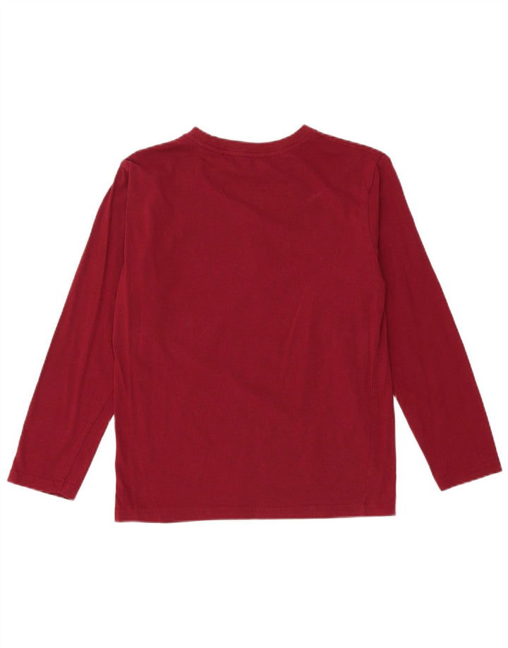Tommy Hilfiger drenge grafisk top langærmet 12-13 år Medium Burgundy