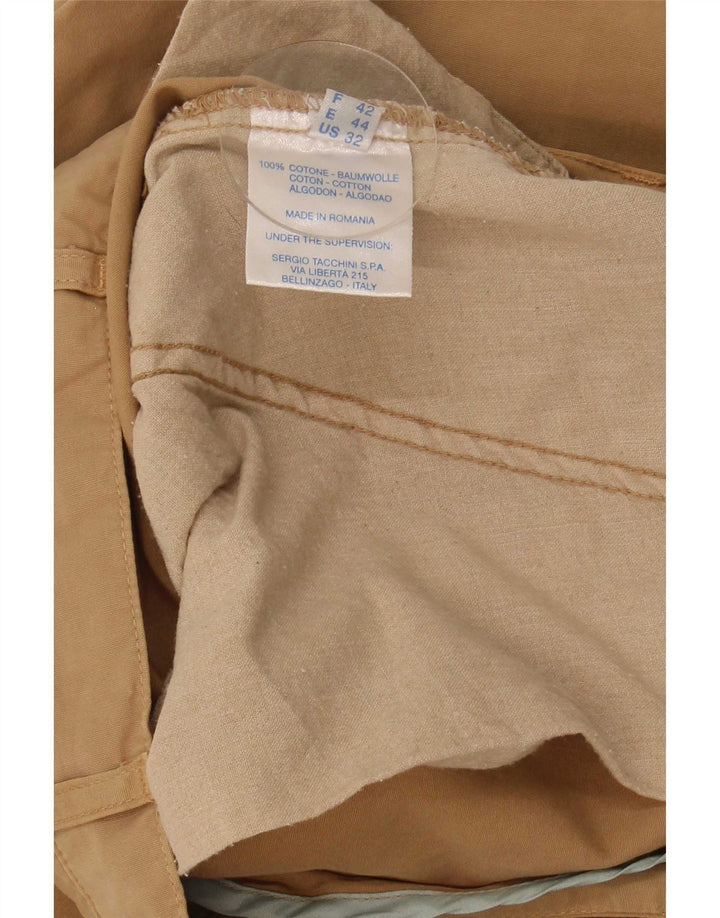 Sergio Tacchini Lige Chinobukser til mænd IT 48 Medium W32 L29 Beige