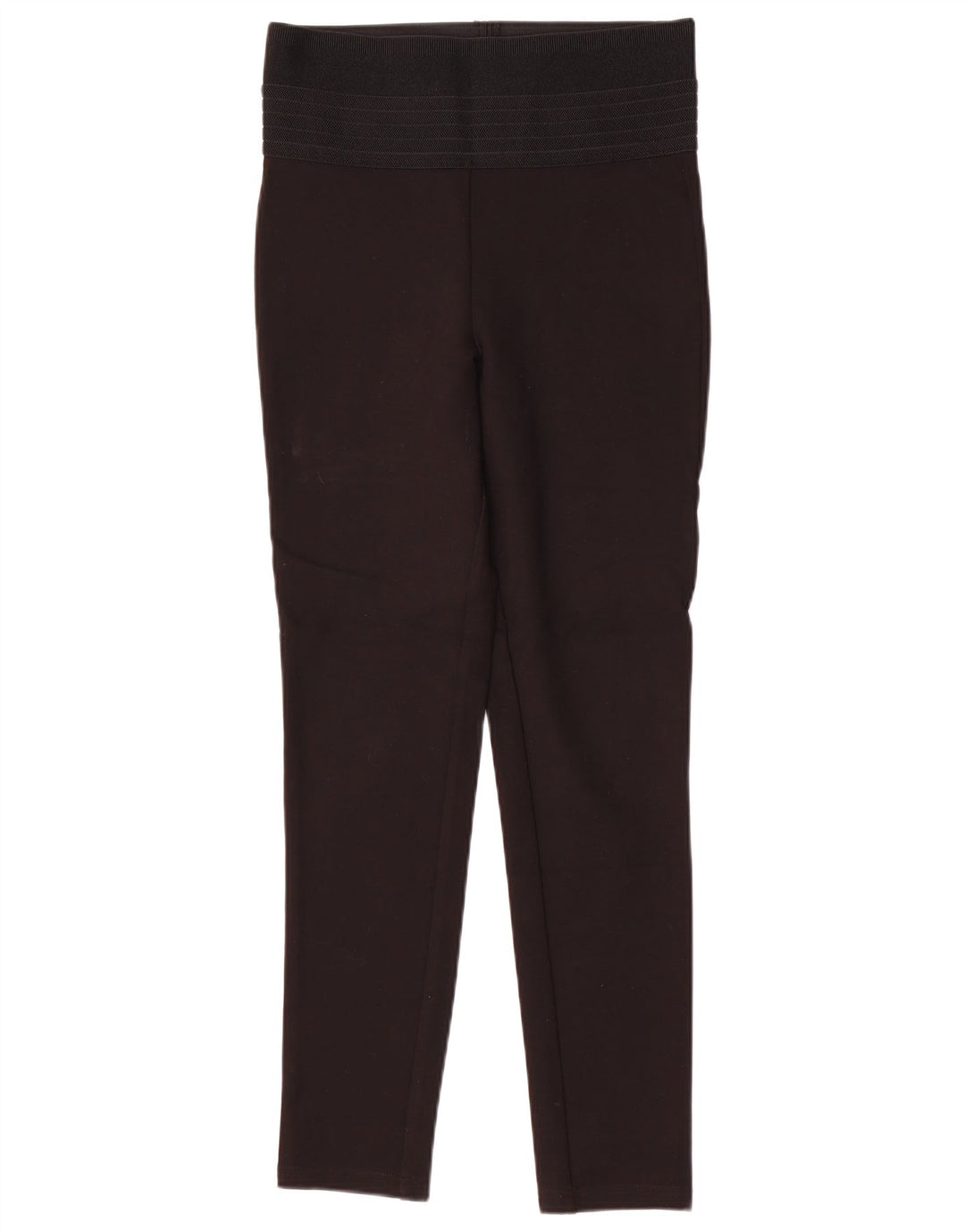 Zara Womens High Waist Leggings UK 12 Medium Black