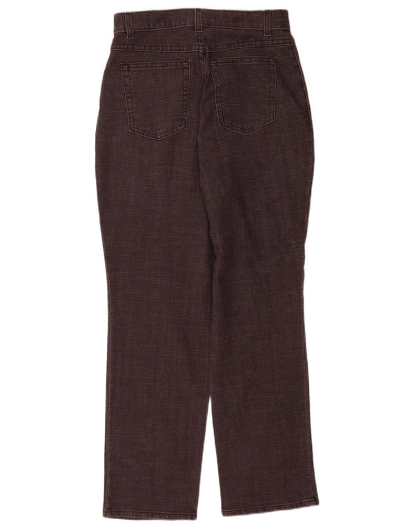 Marks & Spencer Dame-tilspidsede jeans UK 10 Small W28 L28 Lilla Bomuld