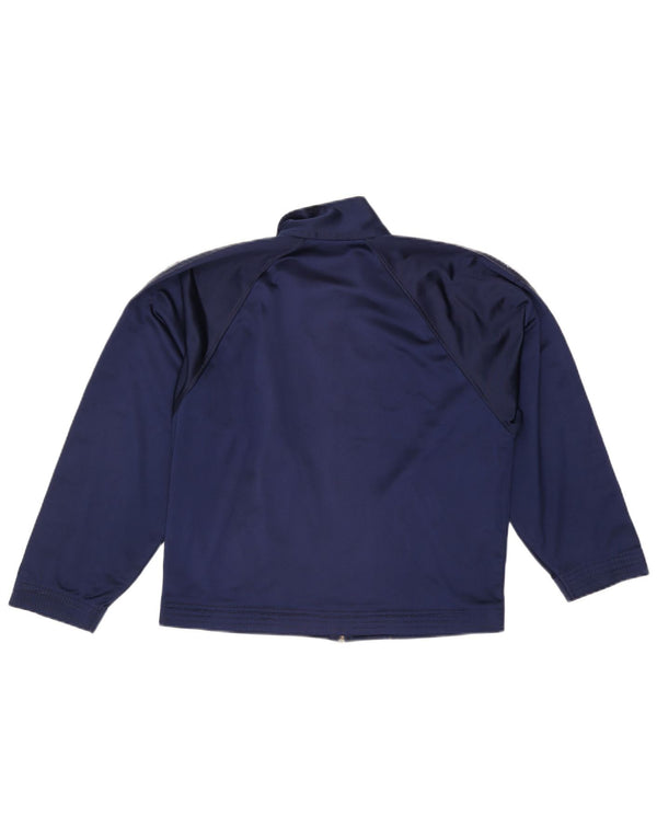 Champion Herre grafisk træningsdragt Topjakke XS Navy Blue Colourblock
