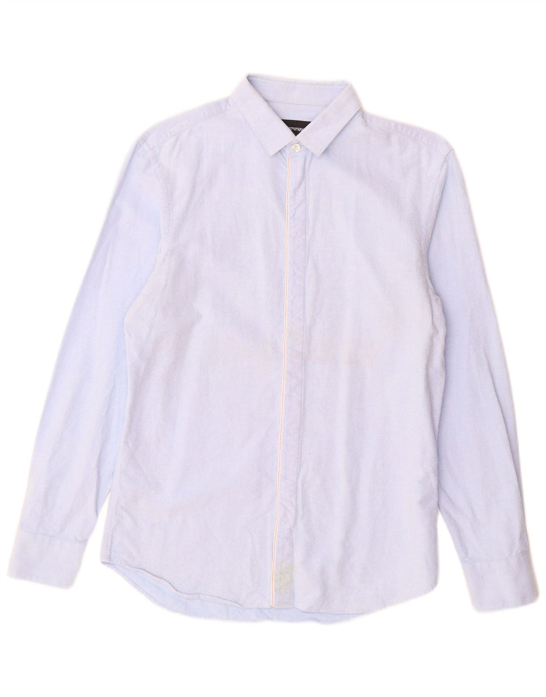 EMPORIO ARMANI Herreskjorte Str. 39 15 1/2 Mellemblå