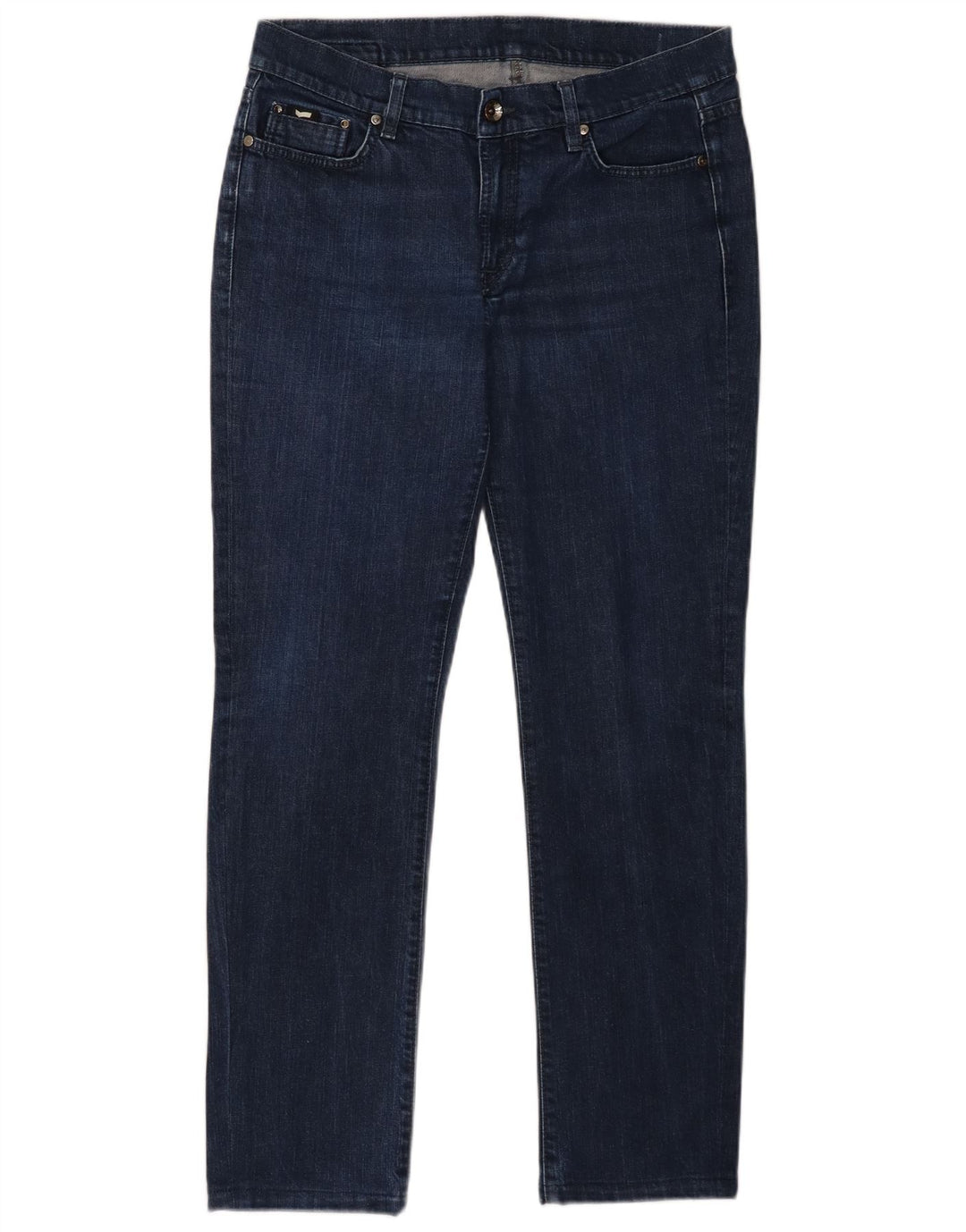 Gas Straight Jeans til mænd W31 L30 Marineblå bomuld