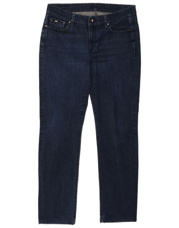 Gas Straight Jeans til mænd W31 L30 Marineblå bomuld