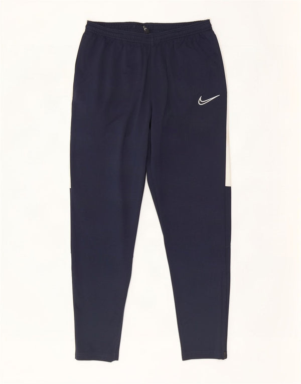 Nike Herre Dri Fit træningsdragt Bukser Medium Marineblå Colourblock Polyester
