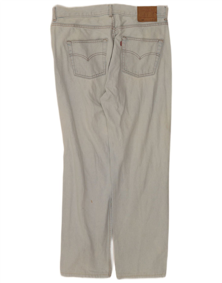 Levi's Herre 501 Straight Jeans W32 L30 Blå