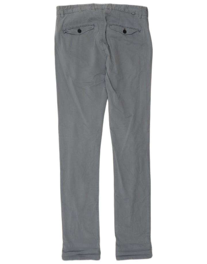 Zara Herre Slim Chino Bukser EU 38 Small W30 L33 Grå