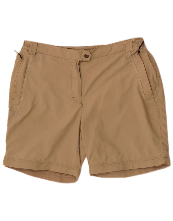 Brugi Casual Shorts til kvinder IT 50 XL W34 Beige Polyester
