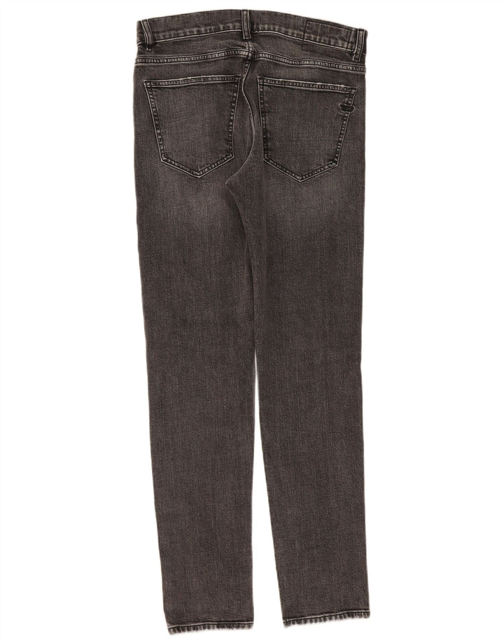 Diesel Dame Distressed Slim Jeans W31 L31 Grå Bomuld