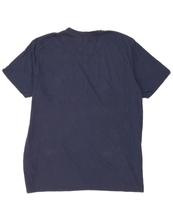 Levi's Mens Graphic T-Shirt Top 2XL Navy Blue Cotton