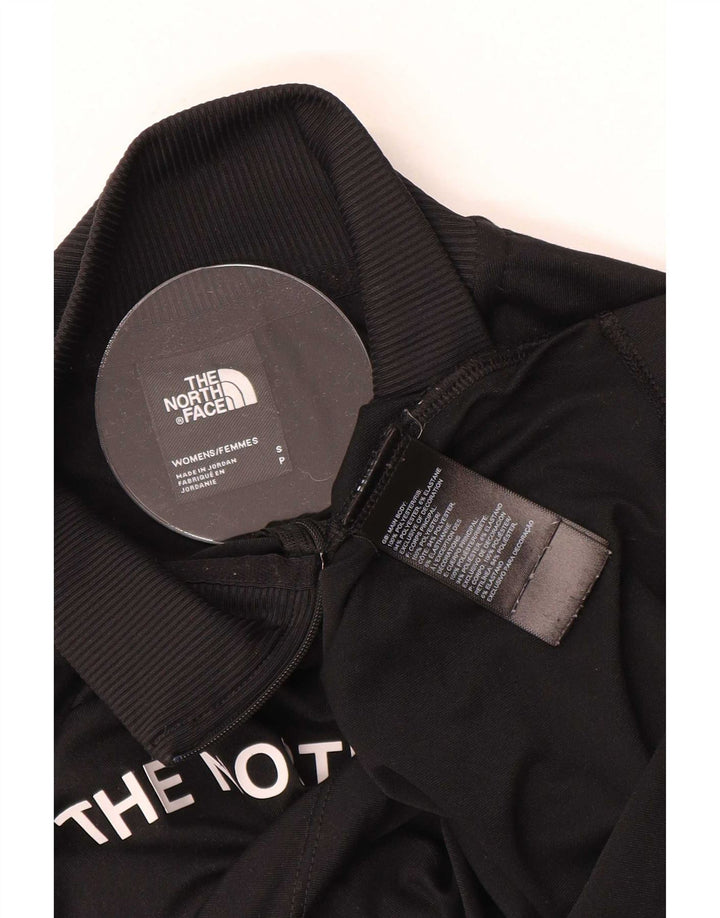 The North Face Womens Crop Graphic Pullover træningsdragt Top UK 10 Small Black