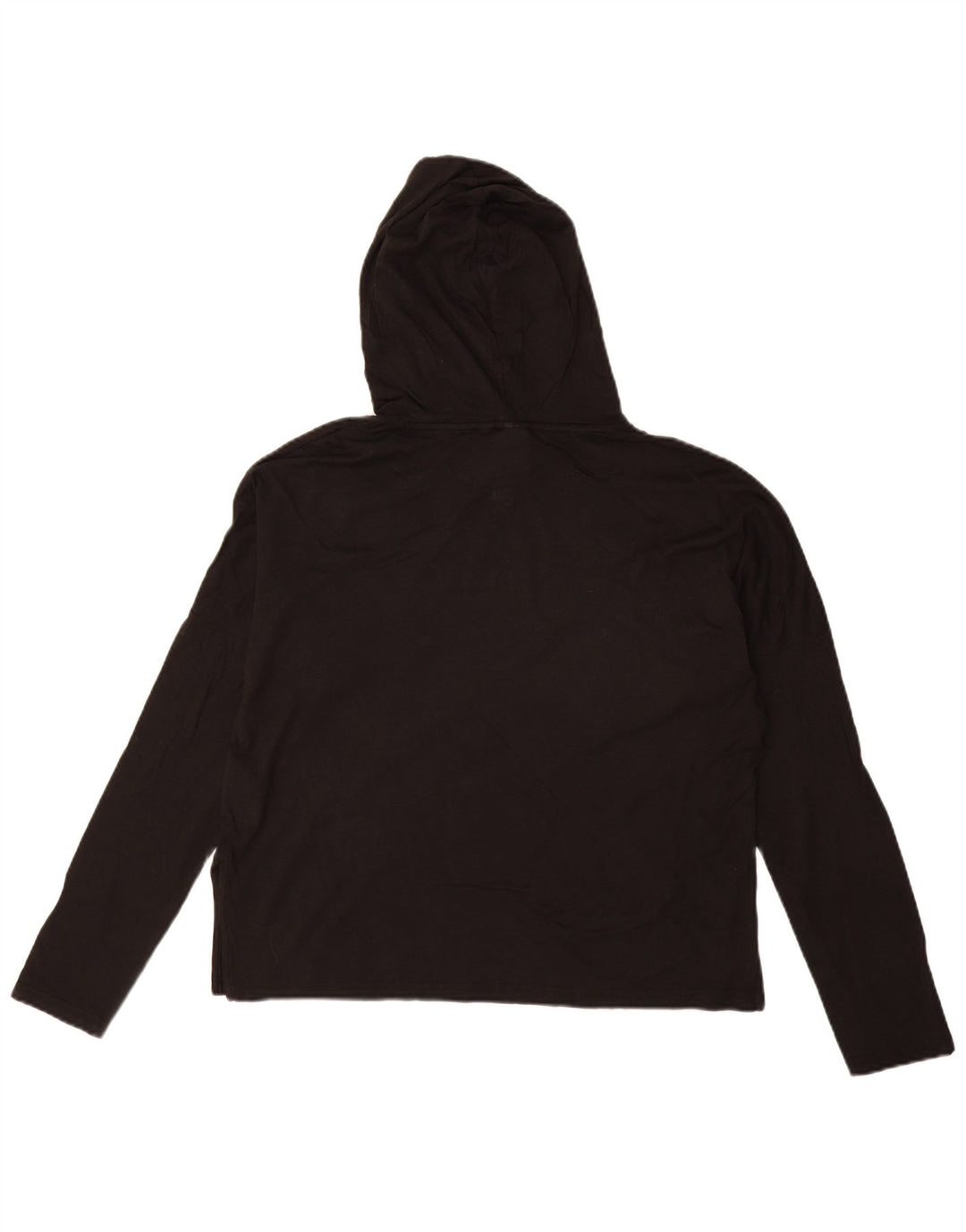PUMA Oversized grafisk top med hætte, langærmet UK 10 Small Black