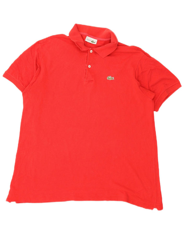 Lacoste Polo Shirt til mænd Størrelse 6 XL Rød