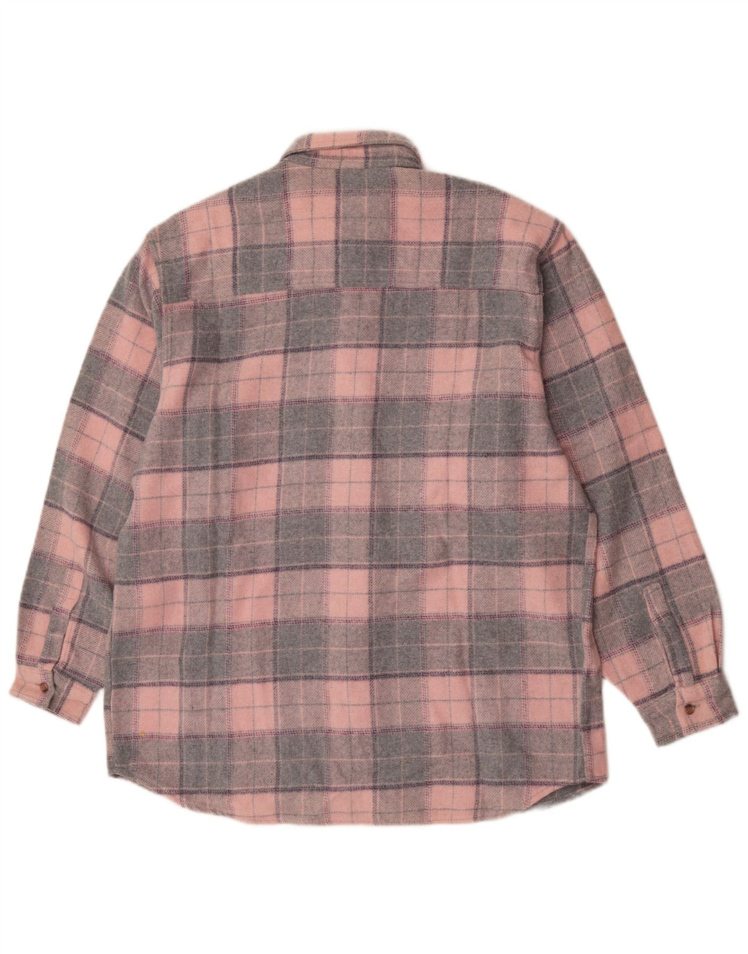Invicta herre flannel skjorte stor pink ternet polyester