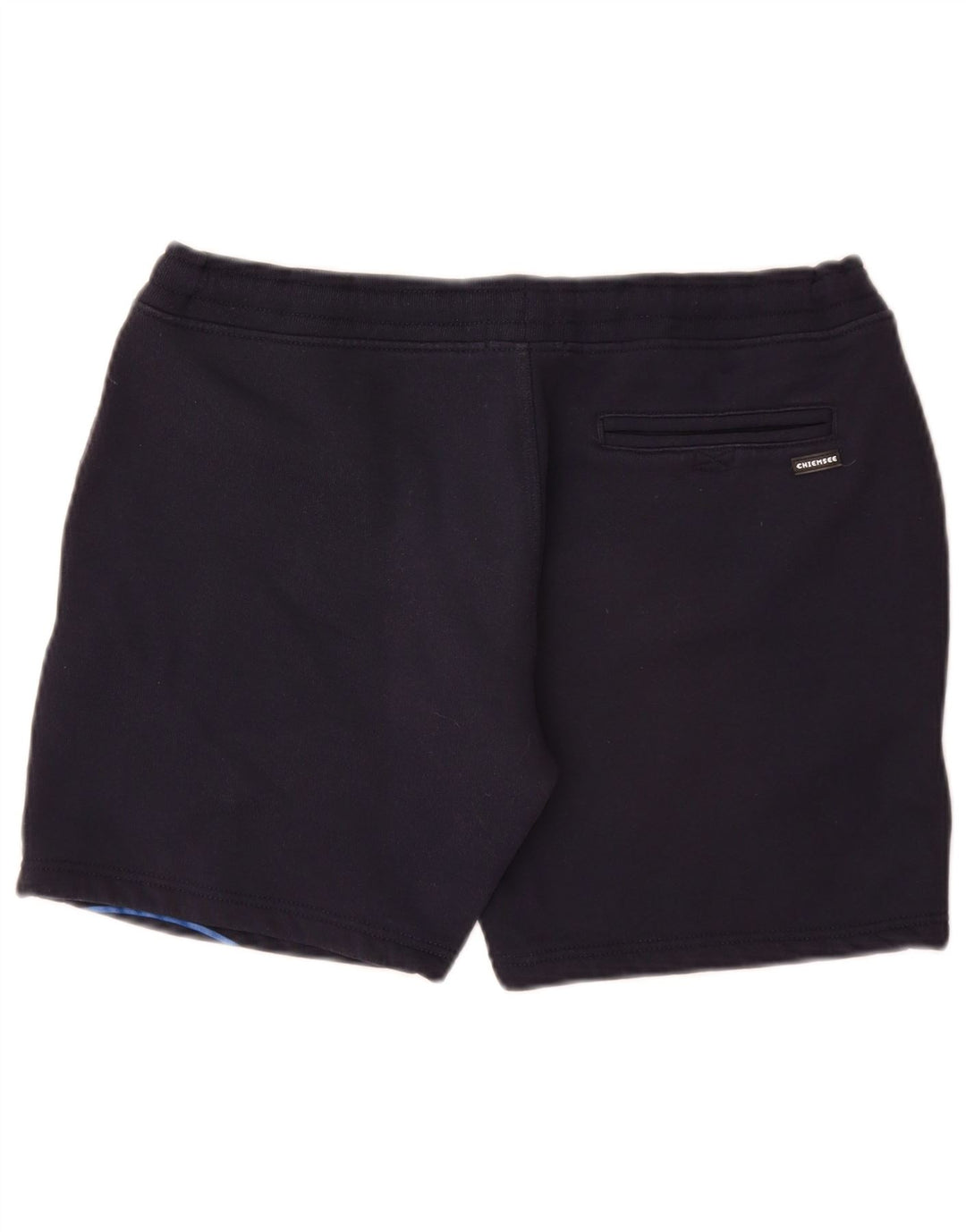 Chiemsee Herre grafiske sportsshorts store marineblå bomuld