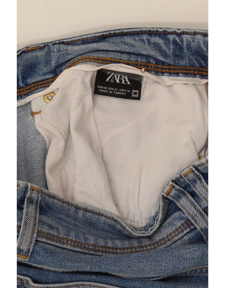 Zara Herre Slim Jeans EU 40 Medium W31 L30 Blå