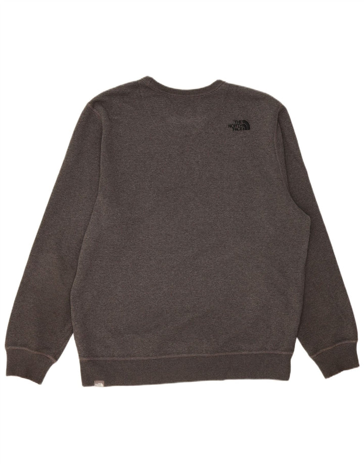 The North Face Herre Grafisk Sweatshirt Jumper XL Grå Bomuld
